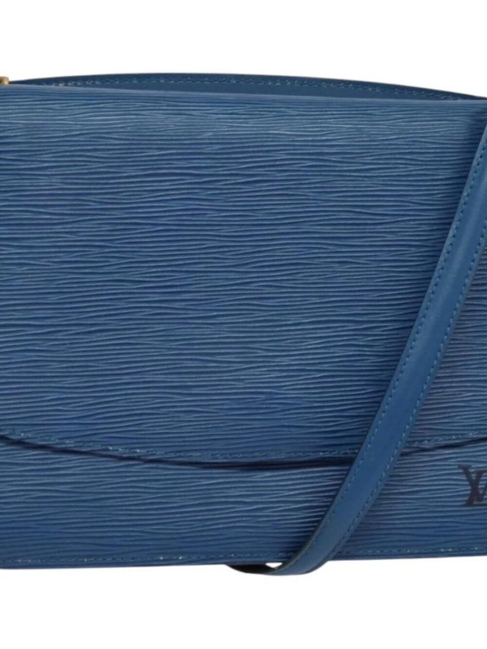 LOUIS VUITTON Epi Grenel Shoulder Bag Blue M52362 LV Auth ep8436 - Picture 1 of 16